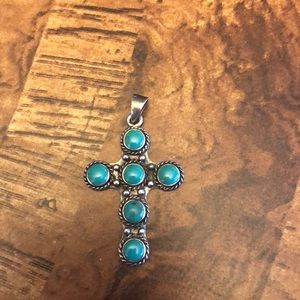 Genuine Turquoise Cross